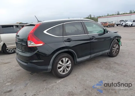 2013 Honda Cr-V Ex-L z USA, uszkodzony, nr VIN 2HKRM4H7XDH678848